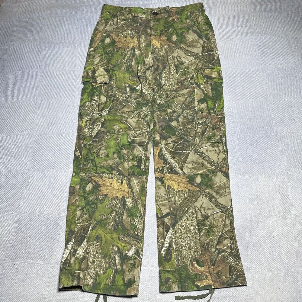 Red Head Silent Hide True Timber Camo Cargo Stretch Pants Men's Size 30x31**